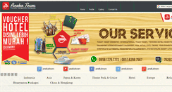 Desktop Screenshot of anekaholiday.com